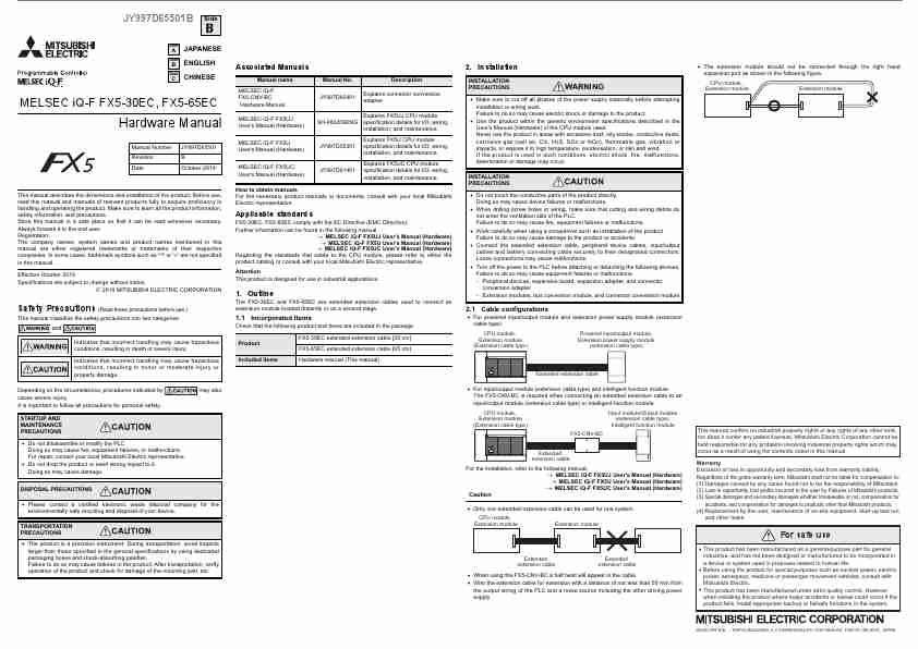 MITSUBISHI ELECTRIC MELSEC IQ-F FX5-65EC-page_pdf
